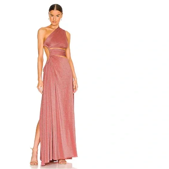 Bronx and Banco Jamilia Dress in Rust M